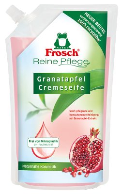 Reine Pflege Granatapfel Cremeseife Nachfüllbeutel 500ml - Haushaltsreinigung.at