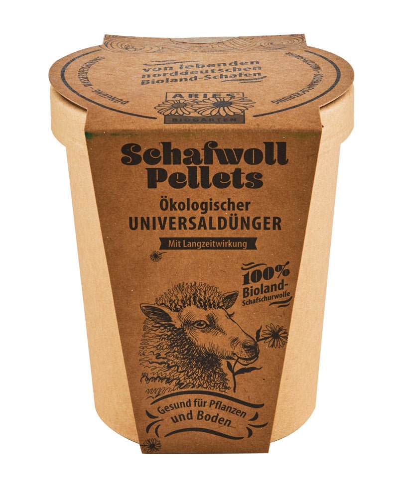 Schafwollpellets ökologischer Universaldünger - Haushaltsreinigung.at