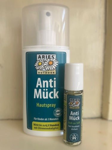 Set Angebot: Anti Mück Roll - on Stift und Anti Mück Hautspray - Haushaltsreinigung.at