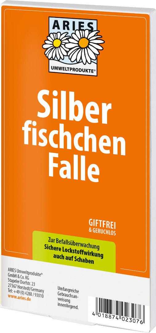 Silberfischchen Falle 6 Stück