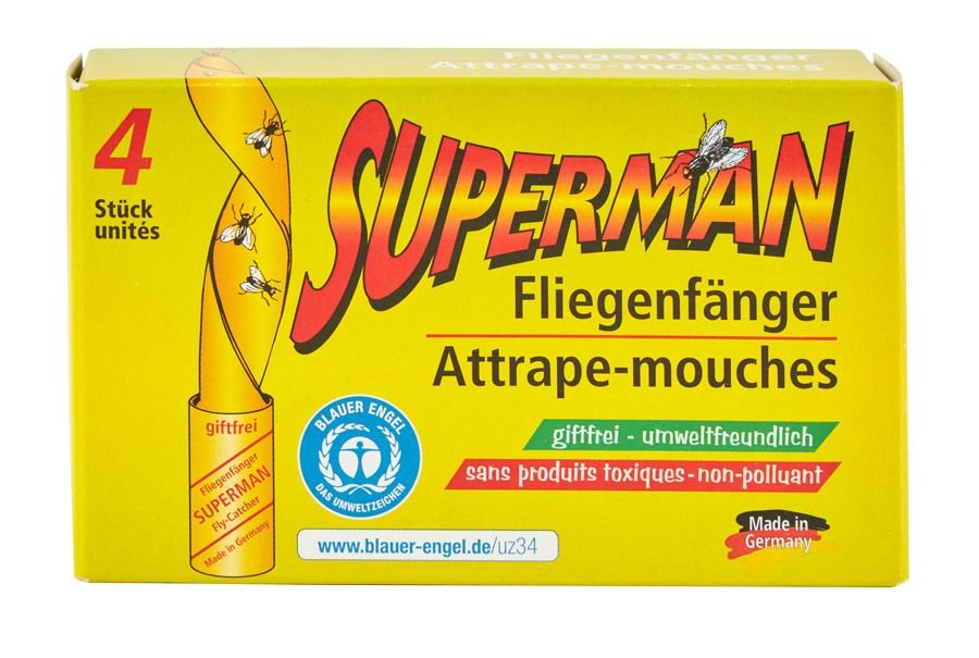 Superman Honigfliegenfänger - Haushaltsreinigung.at