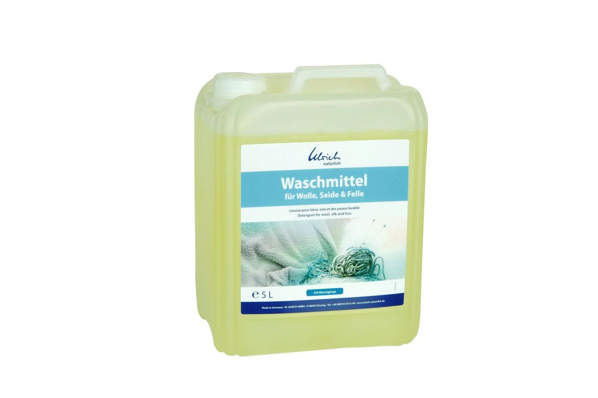 Waschmittel für Wolle, Seide und Felle (mit Lanolin) - Haushaltsreinigung.at