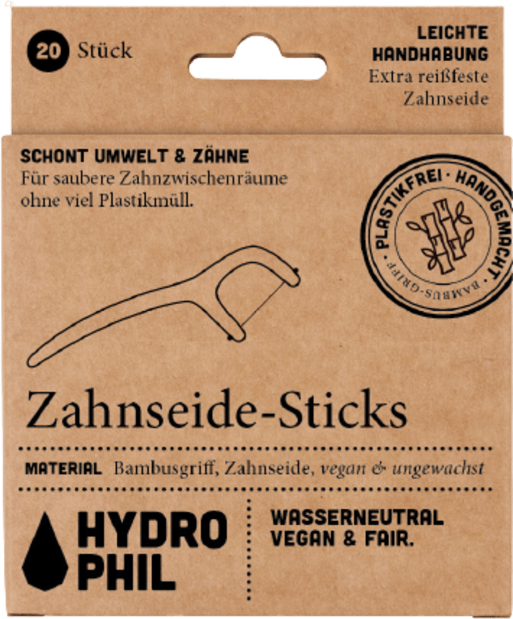 Zahnseide Sticks, 20 Stück - Flexgreen GmbH